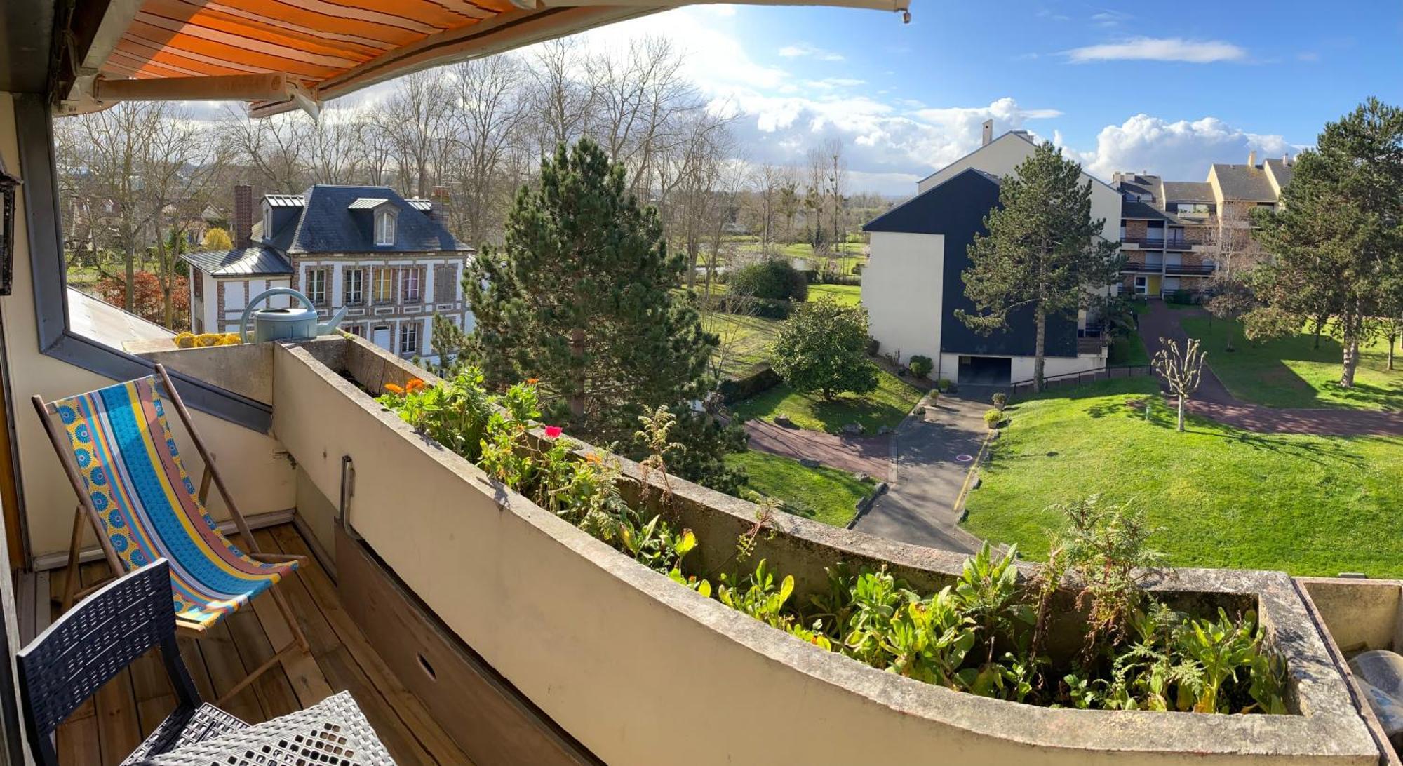 Residence Le Sporting Cabourg Exterior foto